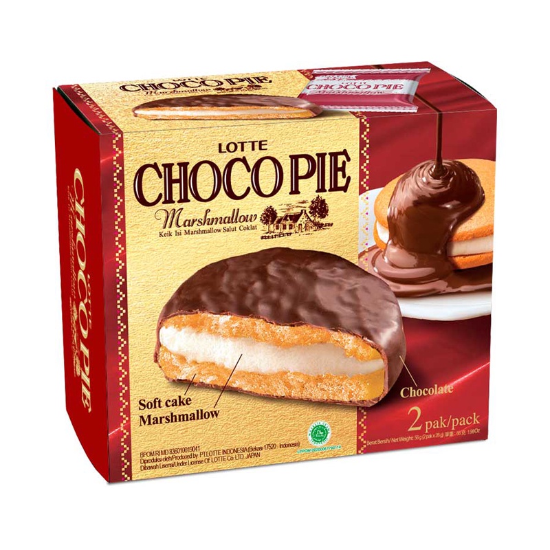 

CHOCO PIE Marshmallow 2x28g