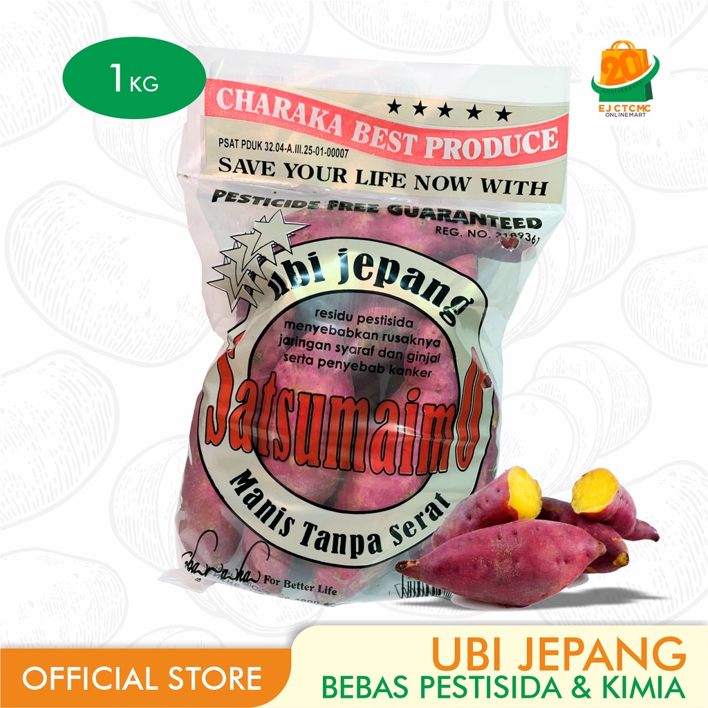 

Satsumaimo - Ubi Jepang Bebas Pestisida