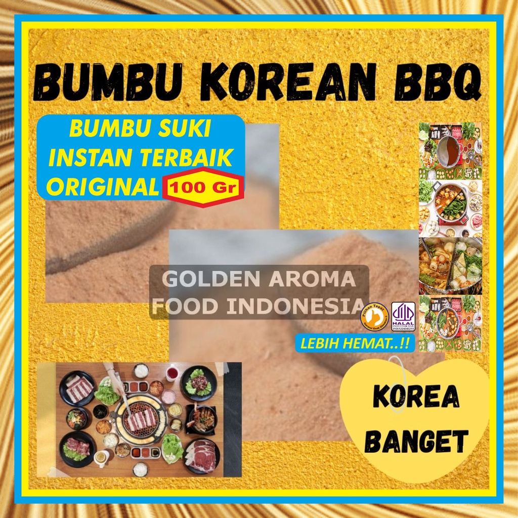 

Bumbu Shabu Instan Korean BBQ 100Gr Hotpot Sample Rasa Korean BBQ Kecil Halal Suki Steamboat Sabu Kuah Soup Original Stemboat Steambot Steamboot Sukiyaki Grill Bakar Instant Gafi Murah Enak Terbaik Premium Promo Rekomendasi