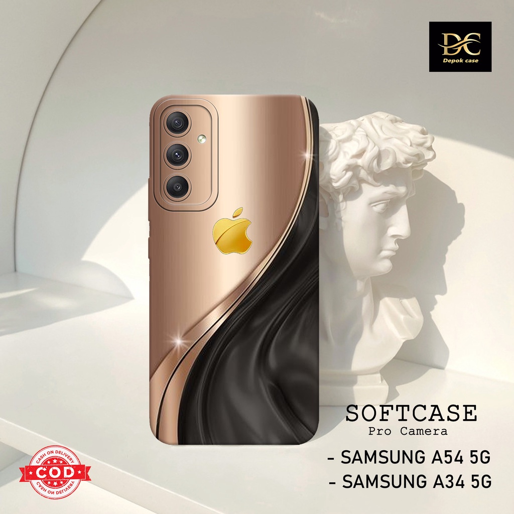 Soft Case Hp Samsung Galaxy A34 5G / Samsung Galaxy A54 5G Terbaru - Motif BRANDED - Casing Hp Samsu