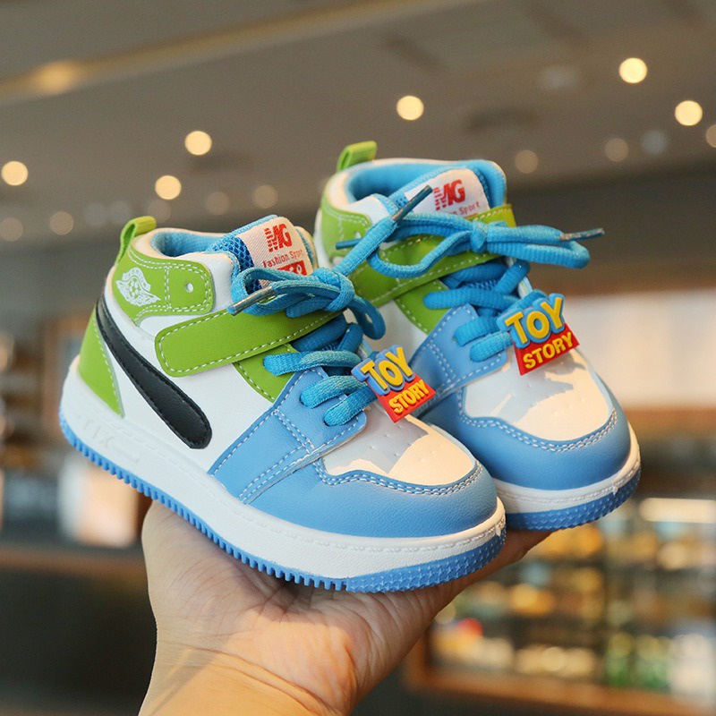 Sneaker Sepatu Anak Import Fashion Kids Toy Story / Free Dus