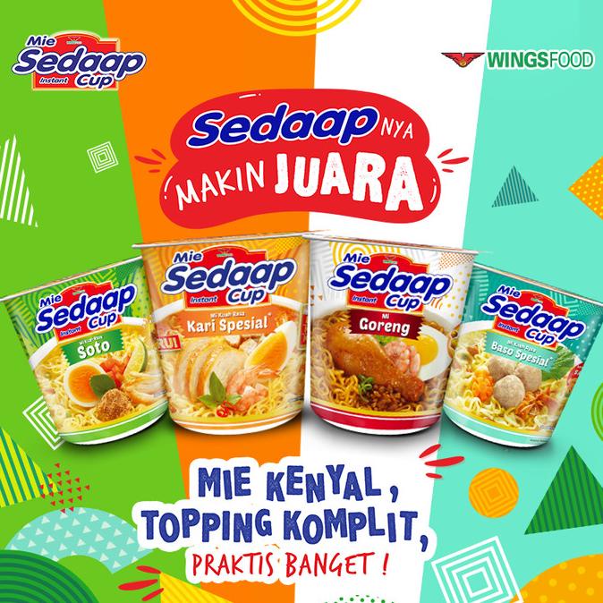 

Sedaap Cup Mie Instan Goreng 85 Gr - Best Store