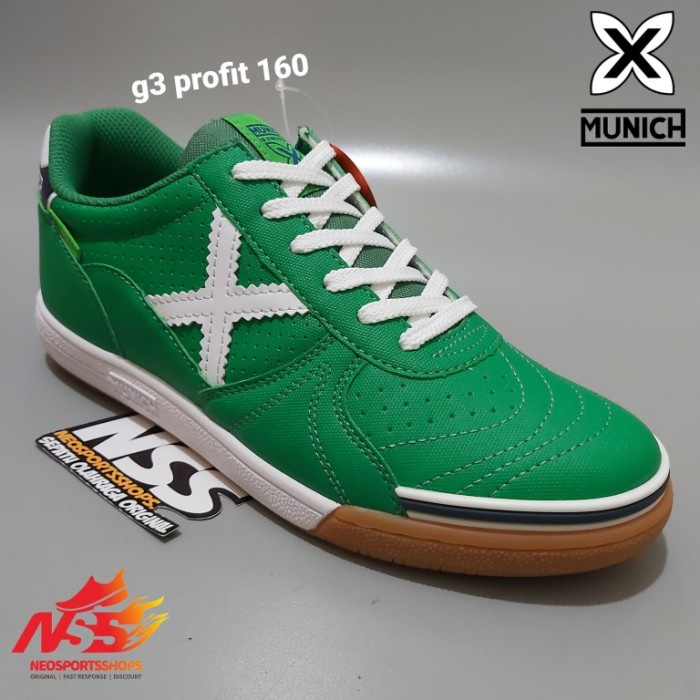 {MentariStore} Sepatu Futsal X Munich G3 Profit 159 160 162 Original SALE OBRAL - 160 HIJAU 41 Murah