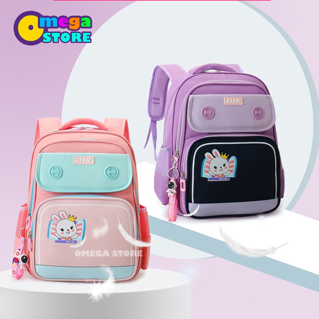 [O&amp;S] Tas Ransel Anak Sekolah Unisex Tas Punggung Karakter Lucu Backpack Remaja Tas Laptop-OS290