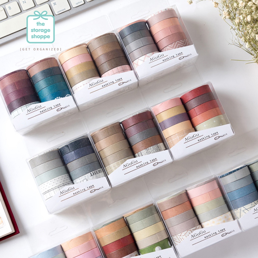 

The Storage Shoppe - Washi Tape Masking 10 Roll Pack