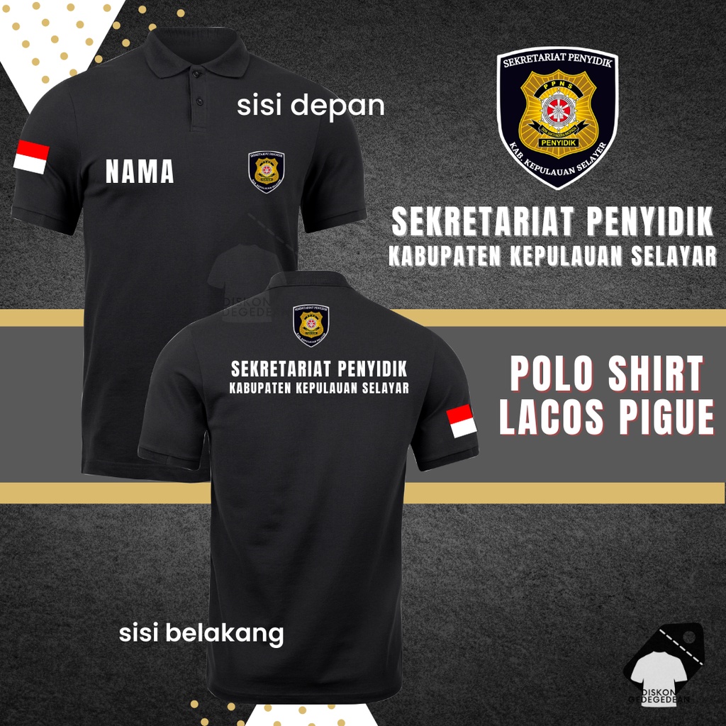 KAOS KERAH CUSTOM - POLO SHIRT CUSTOM - SERAGAM KANTOR - PPNS