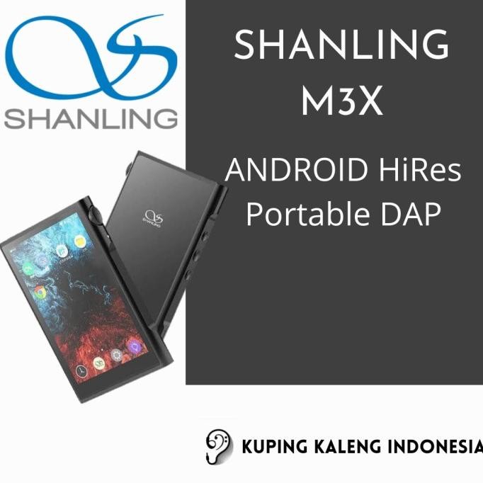 New Ready Dap Android Shanling M3X Hi Res Terlaris