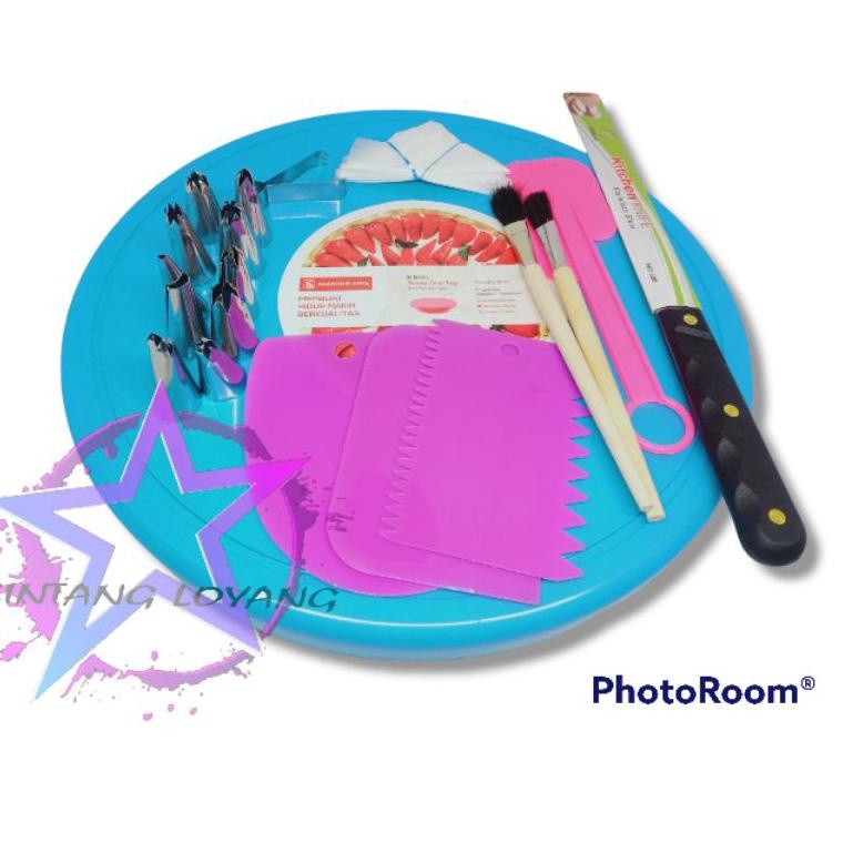 STOK TERBATAS SET 43 PAKET DEKORASI KUE TART / PAKET DEKORASI KUE ULANG TAHUN / PAKET DEKORASI KUE M