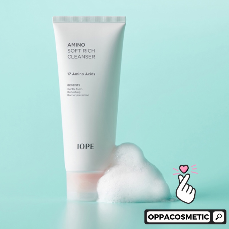 IOPE Amino Soft Rich Cleanser 15g | 30g