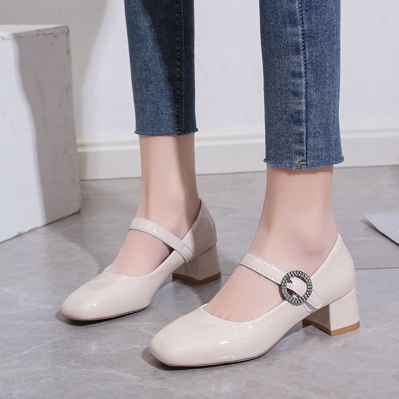 RYX - Jasmine Pendant Sepatu Mary Jane Slip-On Wanita Fashion Casual / Jalan Jalan  - Import Ori