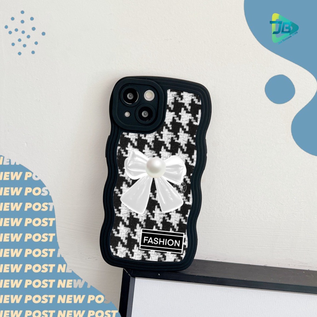 CUSTOM SOFTCASE SILIKON GELOMBANG WAVY CUSTOM FASHION FOR INFINIX SMART 5 6 6 PLUS HOT 9 10 11 12 PLAY 12 12I 20 20I 20S NOTE 12 G96 JB8257