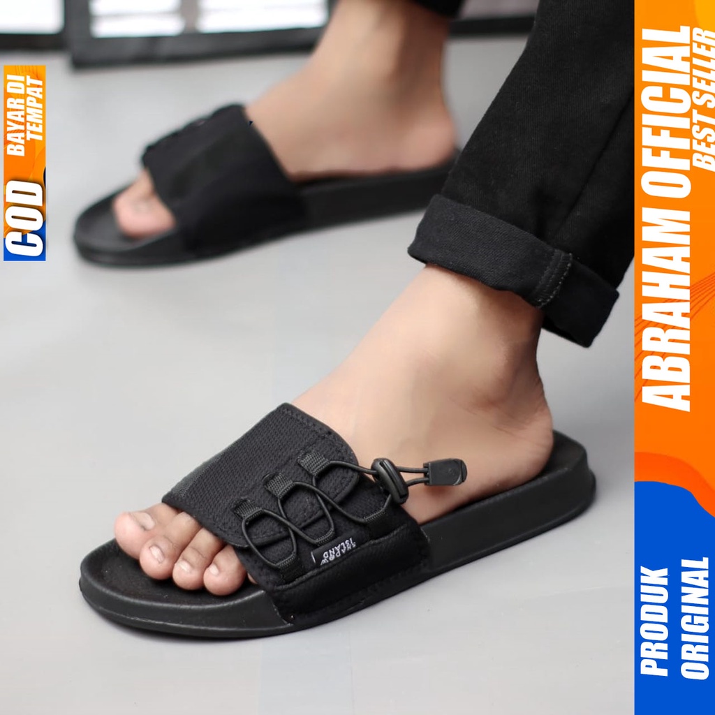 Sandal Casual Pria Sandal Slide Pria Sendal Selop Cowok Fashion Terbaru Keren