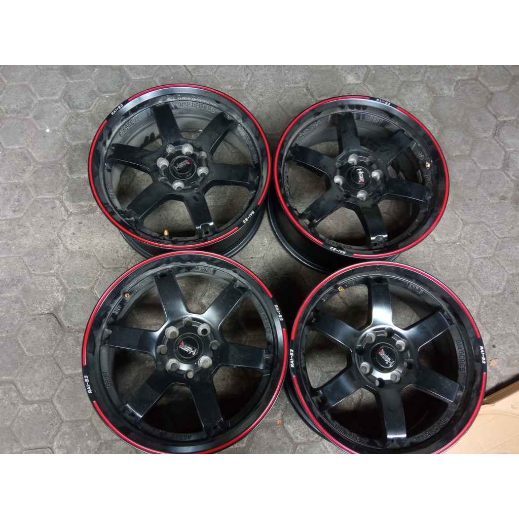 VELGMOBIL BEKAS TE37 R16X7 ET 42 PCD 4X1OO/114