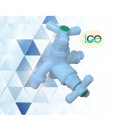 Kran Plastik, kran Cabang, kran cabang pvc, kran cabang plastik