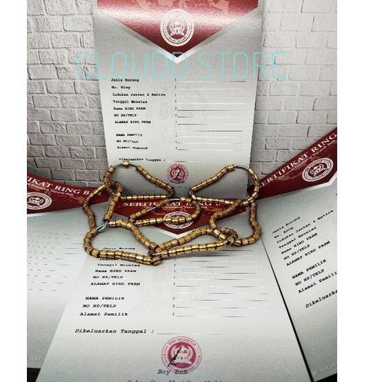 ♢ Ring Murai batu BnR + Sertifikat yayasan BnR ( MB ) RESMI Termurah ☚