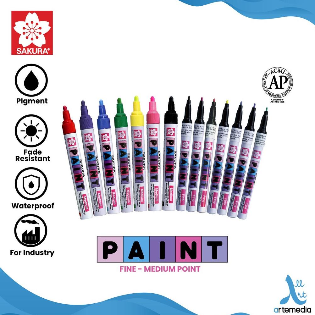 

Spidol Permanen Sakura Paint Marker Pigment Color