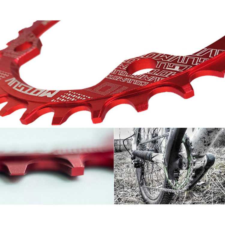 TERMURAH!!! MOTSUV Gigi Crankset Sprocket Sepeda Aluminium - 104BCD