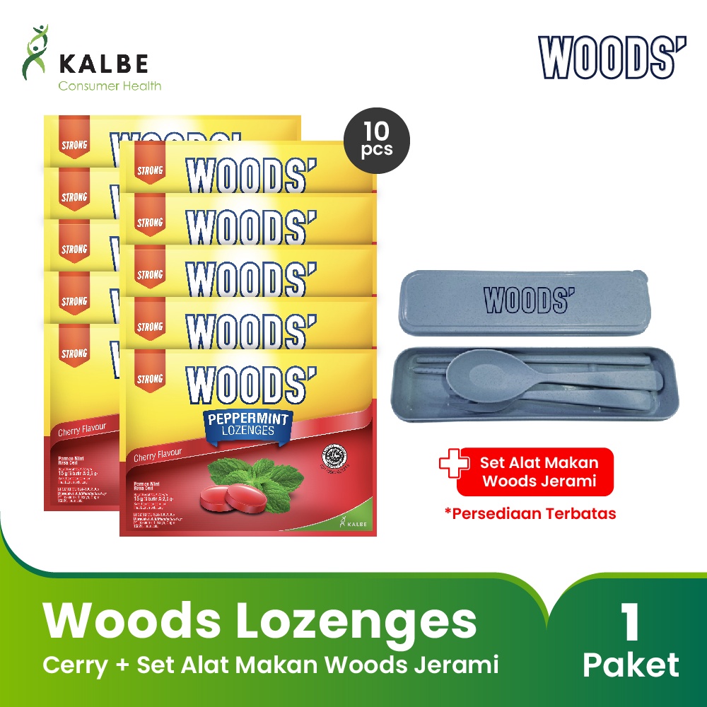 Fun Pack Woods Lozenges 10 Pack @ 15gr