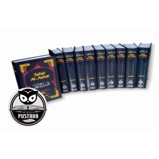 PAKET MURAH 10 BUKU TAFSIR AL AZHAR HARD COVER - PROF DR BUYA HAMKA [ORIGINAL]