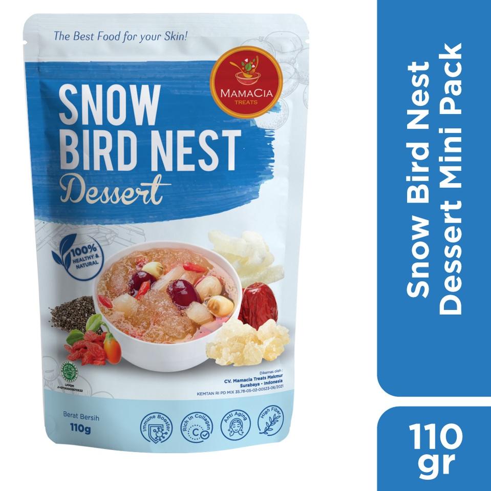 

♠ Paket Snow Bird Nest Mamacia Treats Mini Pack (Teman Setia Peach Gum)