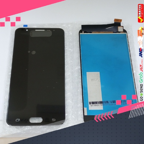 LCD FULLSET TOUCHSCREEN SAMSUNG J7 Prime G610 G610F HITAM