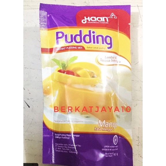 

Haan Pudding Mangga Pouch 145gr Puding Mango Agar Jelly