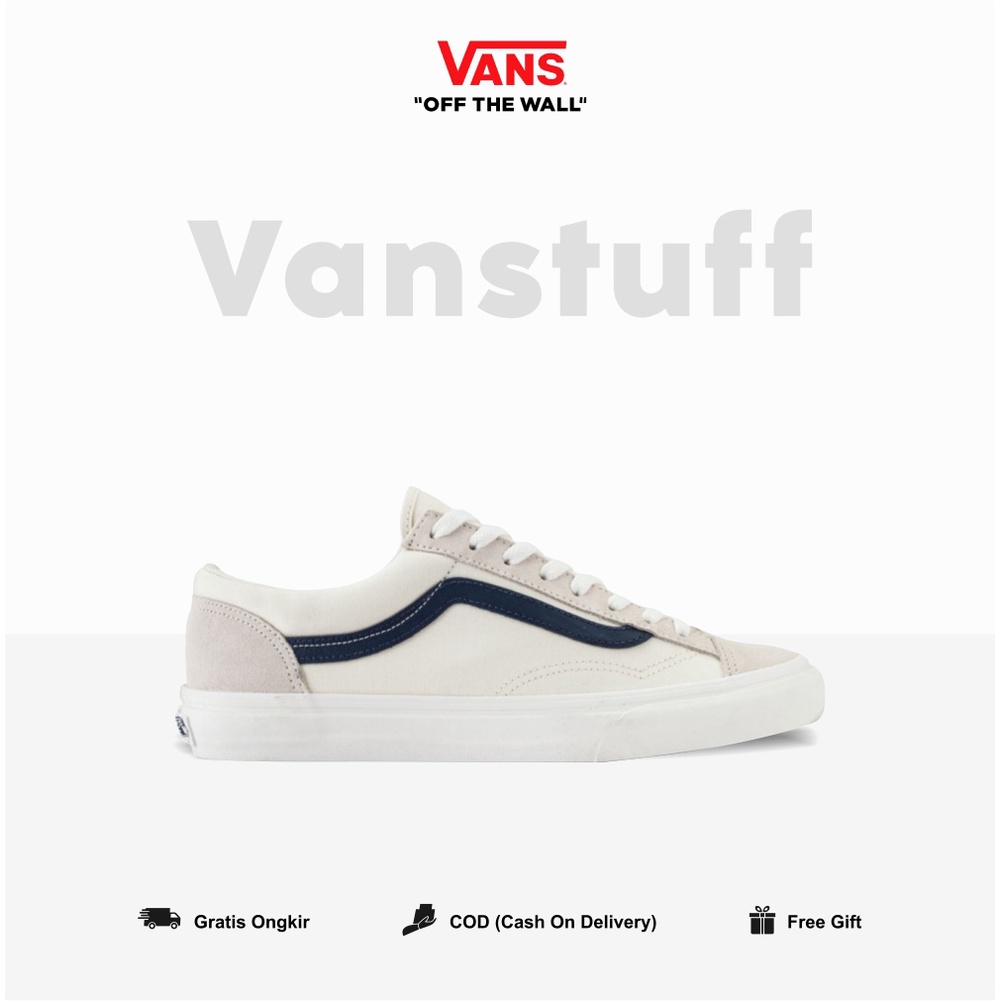 Vans Style 36 Marshmallow Dress Blue Original 100 BNIBWT Global Market White Pria Authentic Guarated Vanz Ori Tali