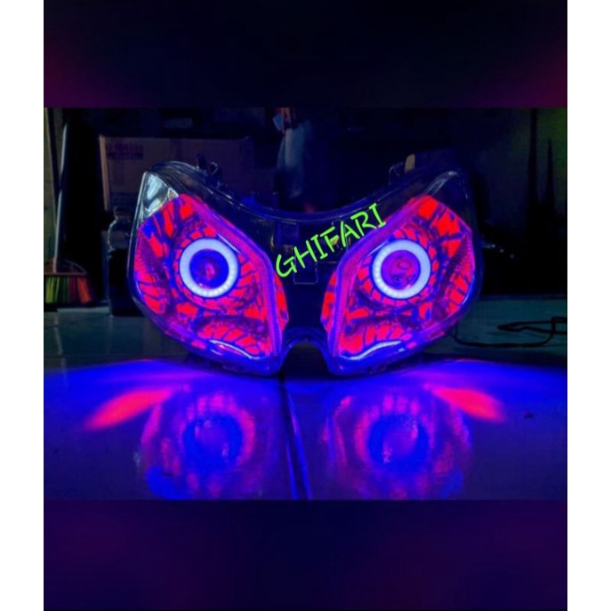 Reflektor Headlamp Batok Kepala Lampu Depan Vario 110 Old Plus Proji