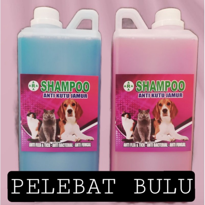 shampo kucing anjing 1000ML anti kutu dan jamur