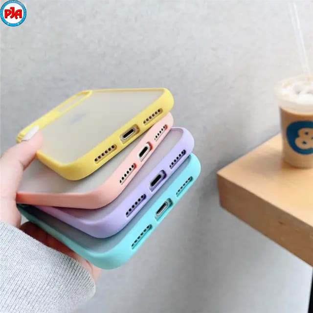 Soft Case Softcase Casing Silikon Macaron Dove Slide Camera Vivo Y1S Y53 Y91 Y91C Y95 V21