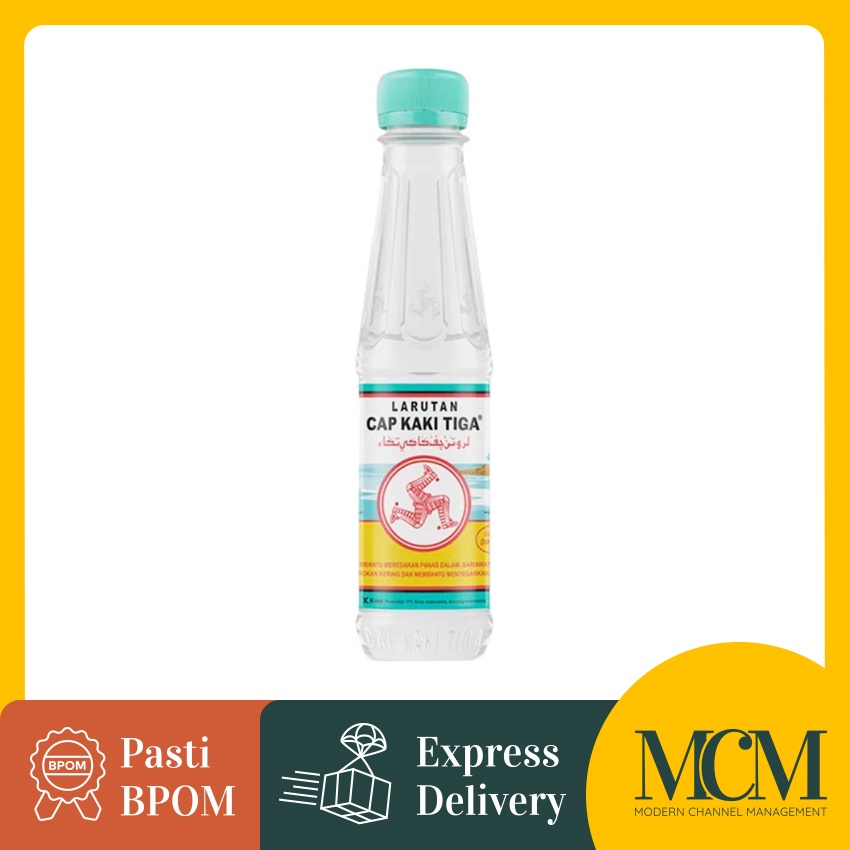 

Larutan Cap Kaki Tiga Pereda Panas Dalam Original - 200 mL