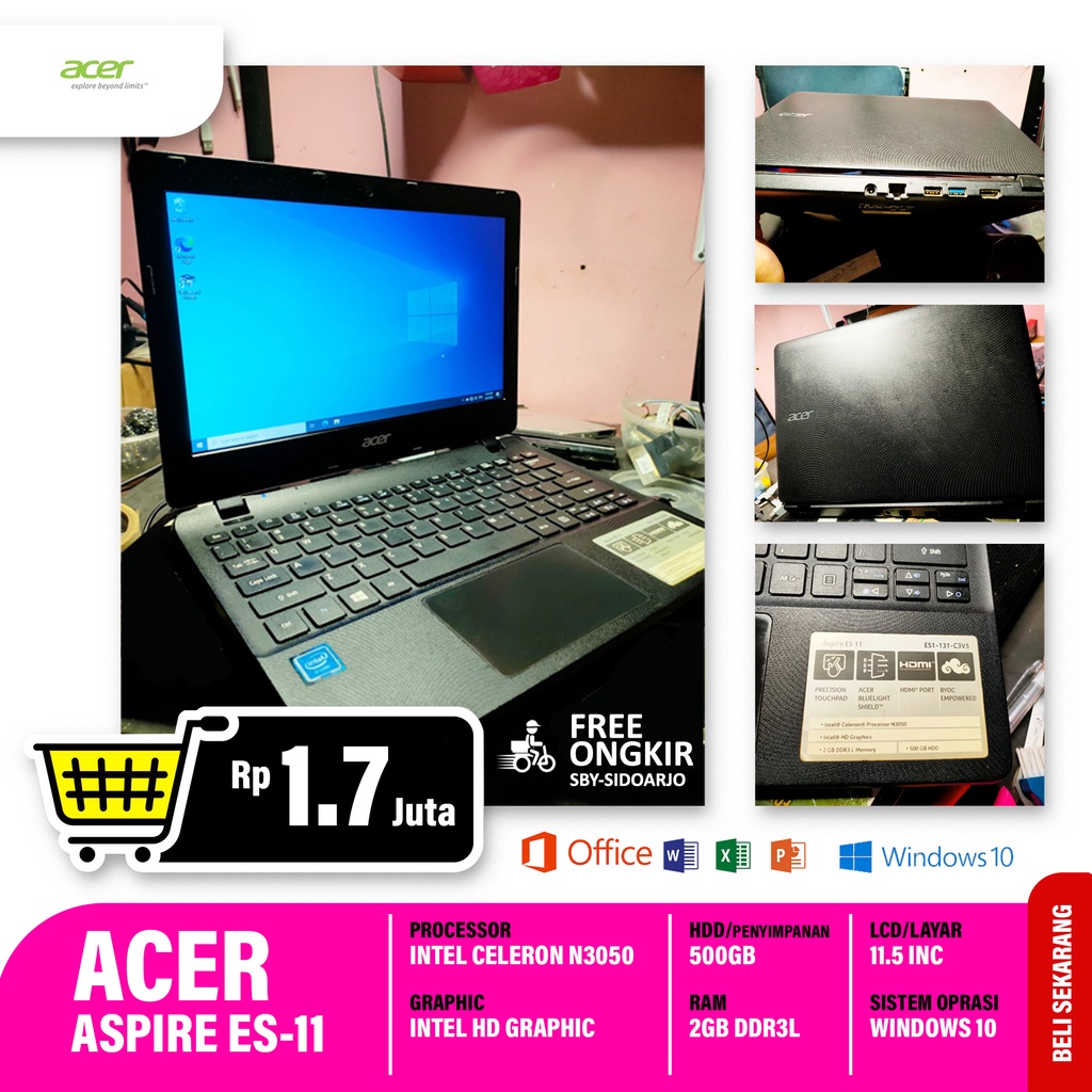 LAPTOP MURAH ACER ASPIRE ES 11