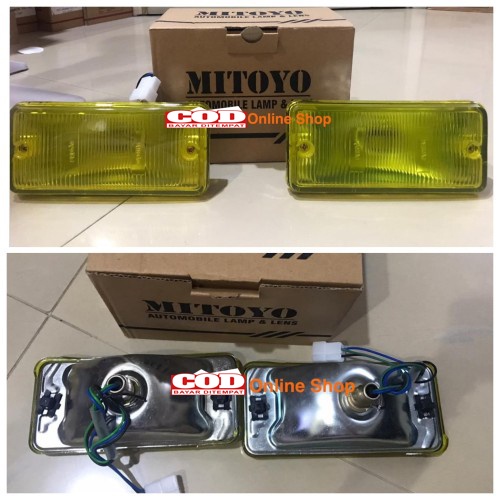 LAMPU KABUT MOBIL PS 135 RAGASA AMBER LAMPU BEMPER