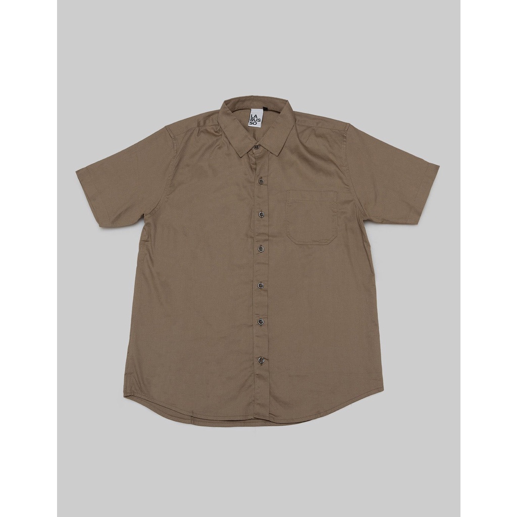 Larusso Bronz Kemeja Lengan Pendek Pria 116795828