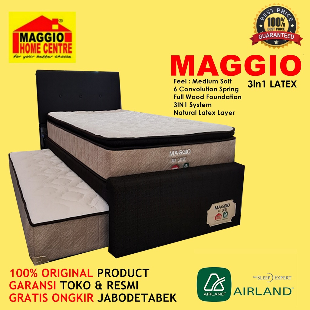 KASUR SPRINGBED ANAK -KASUR SORONG 3IN1 - MAGGIO 303 - AIRLAND