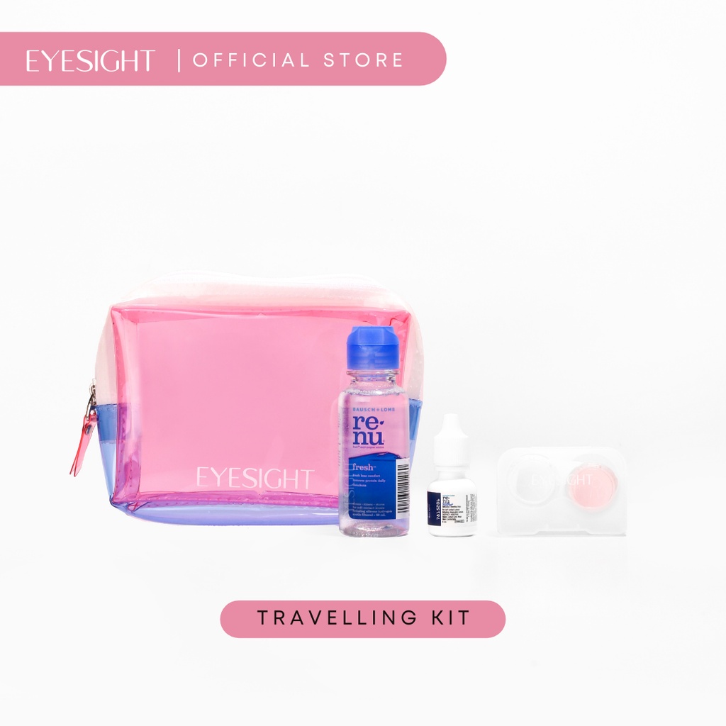 EYESIGHT - Bundle Travelling Kit (Jelly Pouch, Renu 60ml, Renu Drops, Candy Kit)