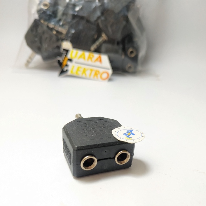 Cover 2 Mini Stereo Ke Mini Stereo 3,5 mm Cabang Jack Mini Stereo To 2 Cover Mini Stereo
