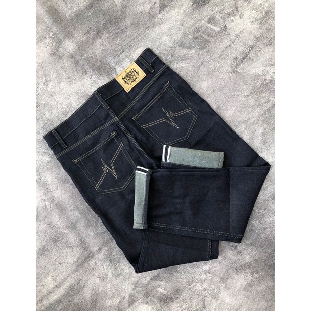 DENIM SELVEDGE BLACK INDIGO POLOS & MOTIF ECER&GROSIR TERMURAH
whakas_store
ready size 28-33
Lingkar