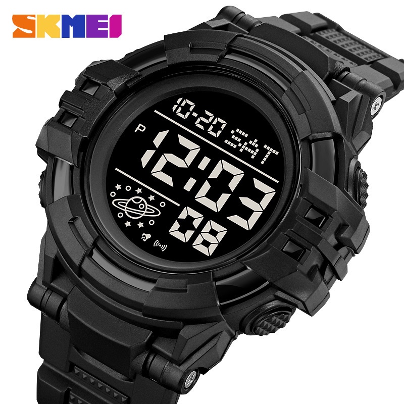 SKMEI 2003 Jam Tangan Pria Digital Sport Watch Anti Air 5 Bar Tali Rubber WATCHKITE WKOS