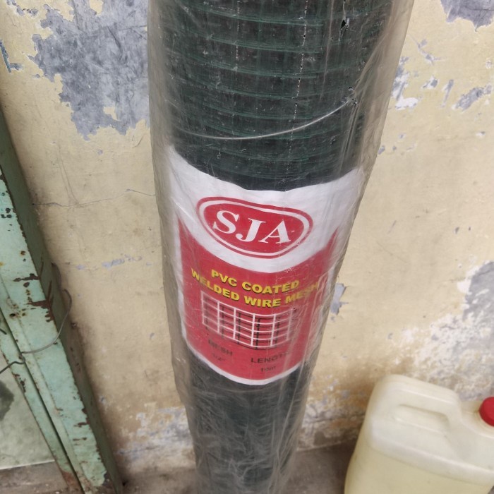 Terlaris Kawat Loket Hijau/Kawat Loket Pvc Anti Karat/Kawat Loket Pvc 1/2