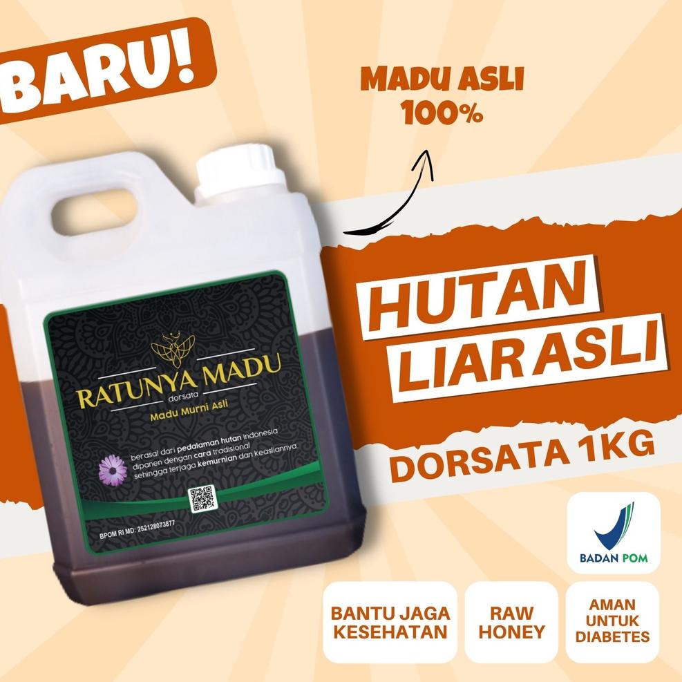 

Vvp81 Madu Asli 100% Tanpa Campuran Murni Original Hutan Liar Dorsata Natural Pure Honey Tanpa Ongkir