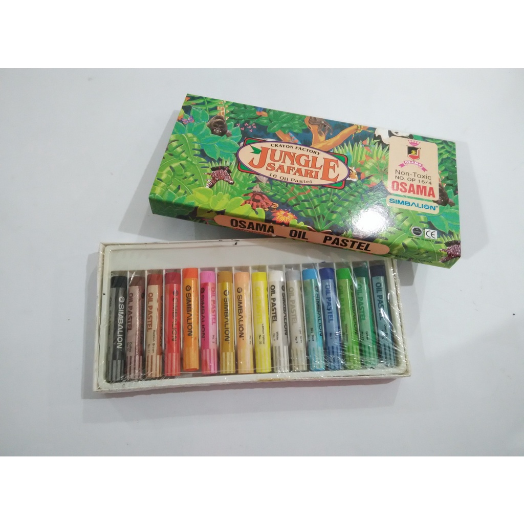 

Crayon Osama Oil Pastel 12 Warna dan 16 Warna