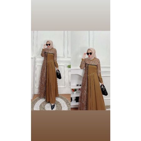 COD Gamis Terbaru Bestseller Termurah ORI by Saci Mode/Arumi Dress