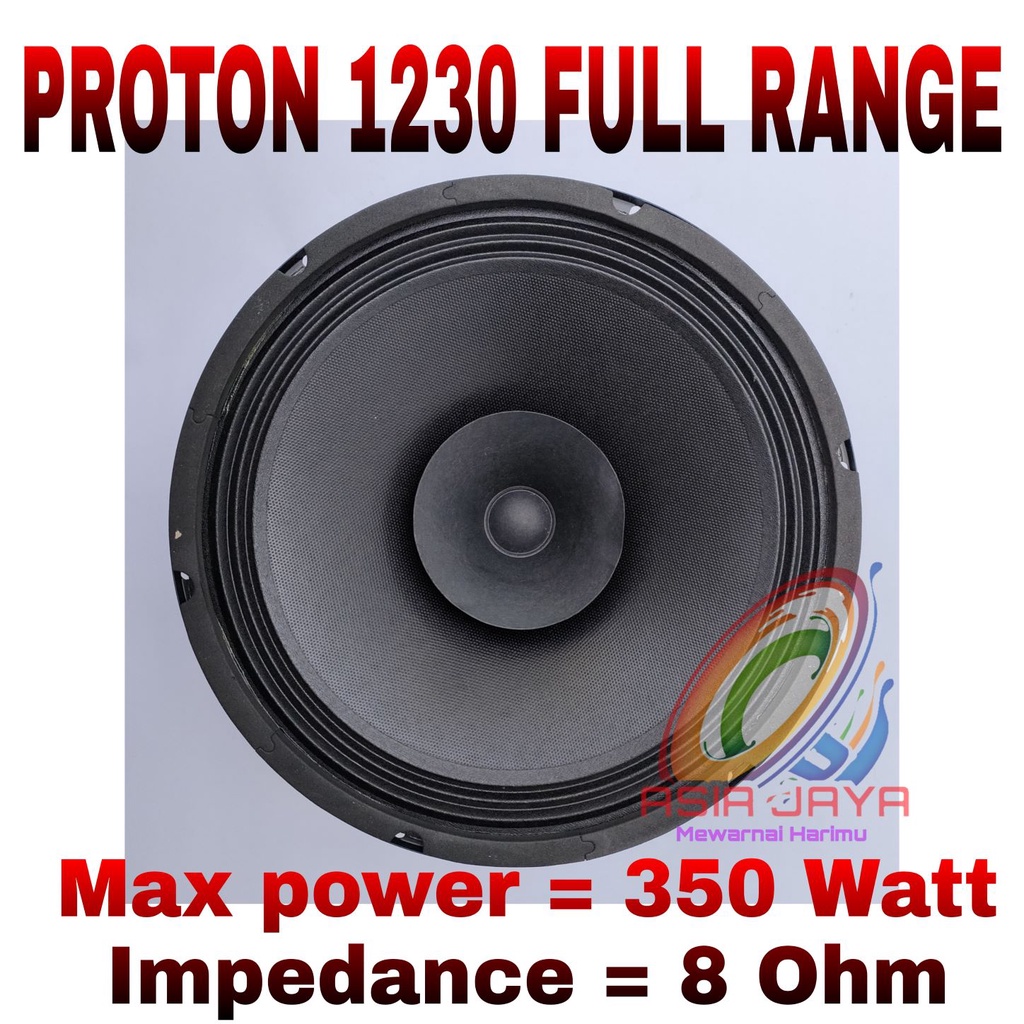 Speaker Proton 12 Fullrange Proton 1230 Full range