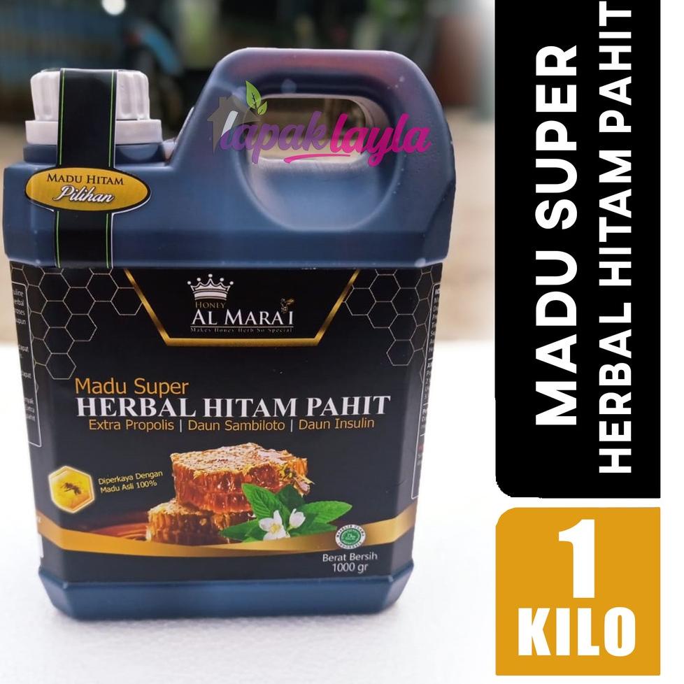 

zqt60 Madu Super Herbal Hitam Pahit Plus 1 kg .,..,.,.,.