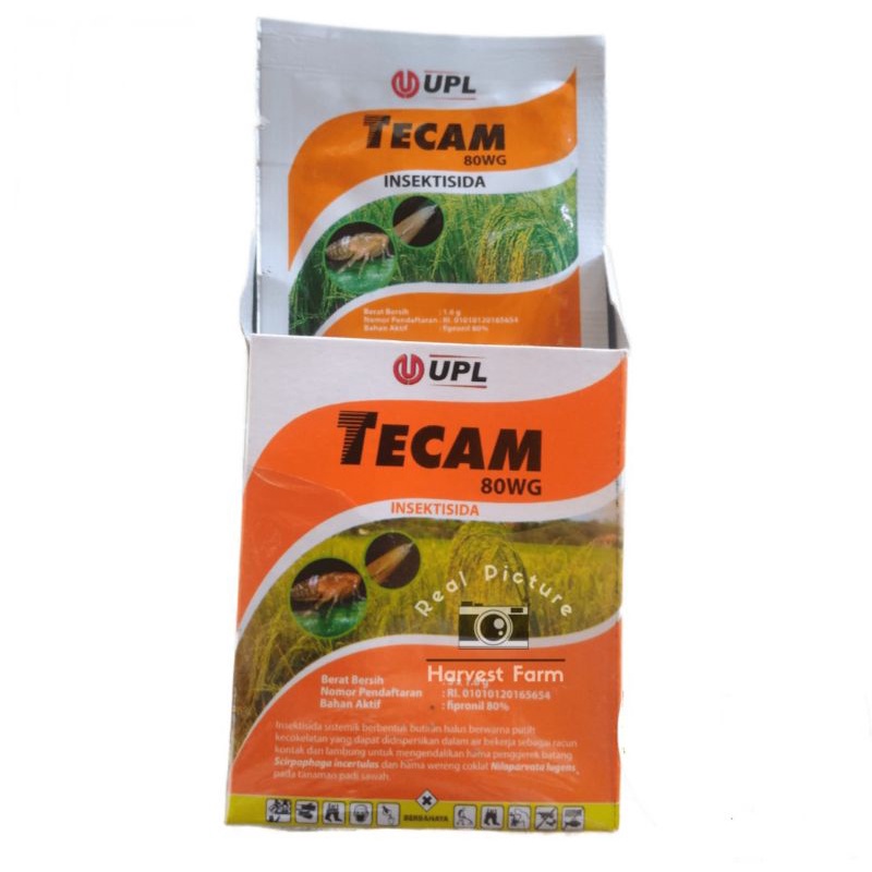 INSEKTISIDA TECAM 80WG / REGENT JAMINAN ORIGINAL 1,6GR/SACHET