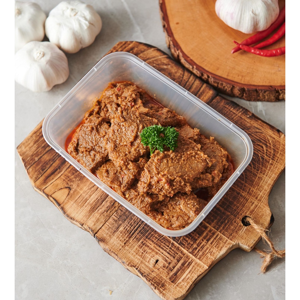 Jual Rendang Daging Sapi Premium Kualitas Resto Halal 250gr 500gr