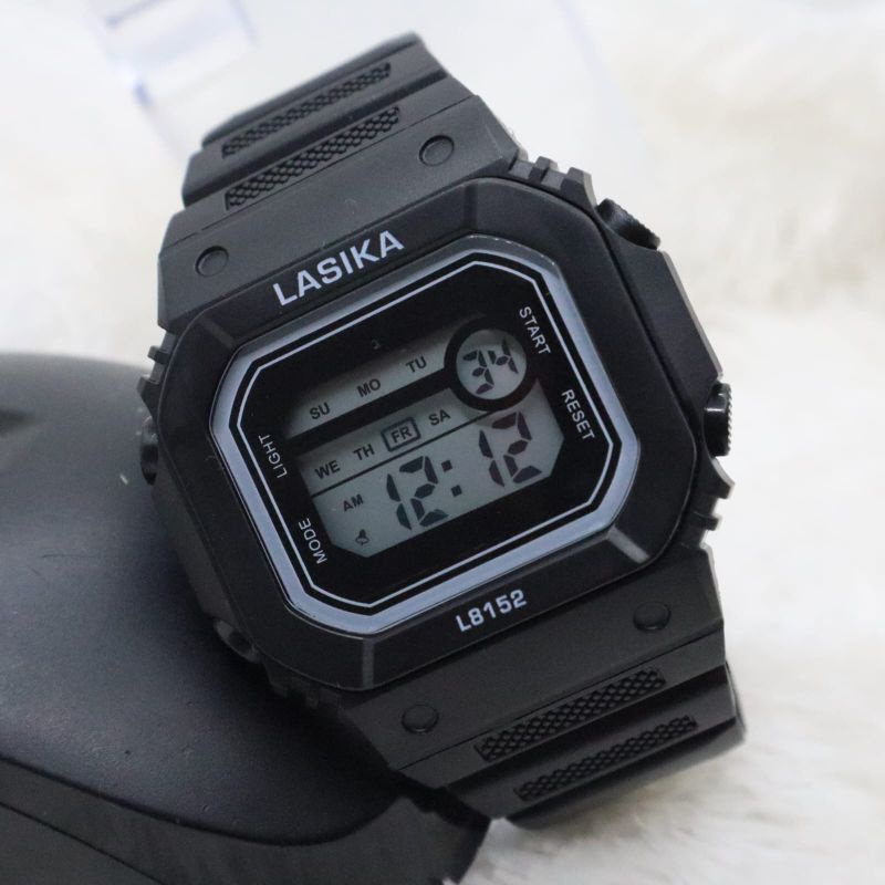 jam tangan PRIA/WANITA lasika L8152 original waterproof bisa untuk berenang