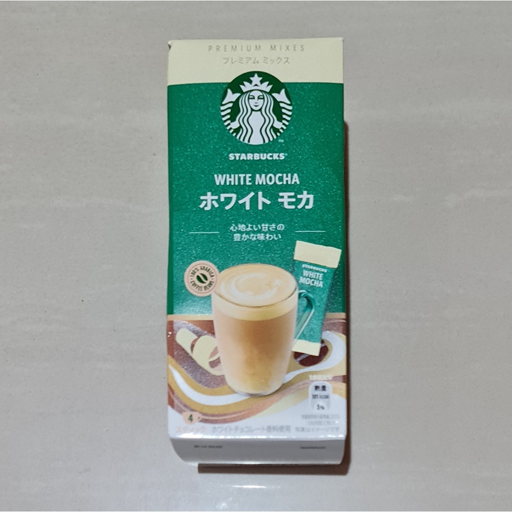 Starbucks Premium Mixes White Mocha Japan 4 x 24 Gram