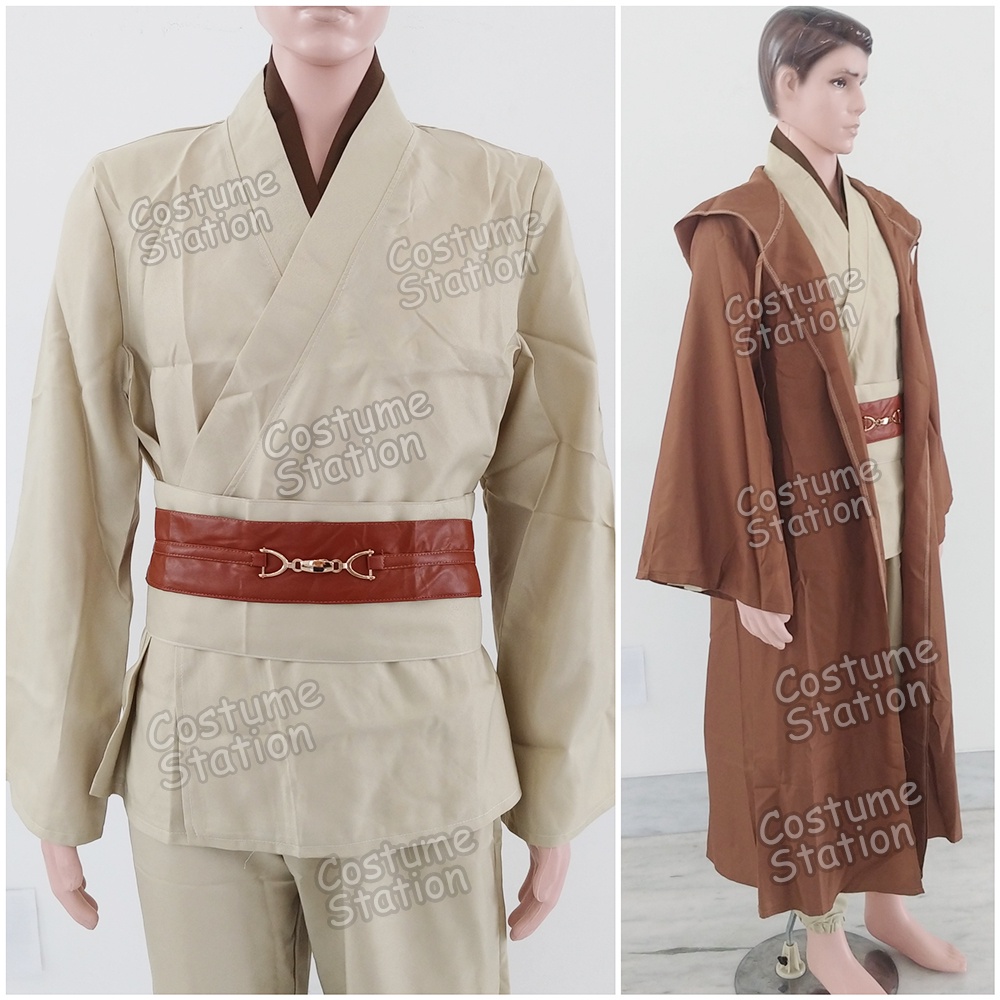 Kostum Star Wars Jedi / Costume Obiwan Kenobi dewasa